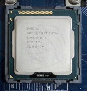 LGA1155 第3世代 Ivy Bridge 4コア 8スレッド Intel Core i7-3770 ②