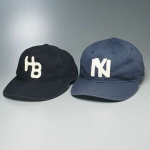 USA製 EBBETS FIELD FLANNELS エベッツ フィールド フランネルズ 2点SET hobo ホーボー BROOKLYN EAGLES 1935 ベースボール キャップ 帽子