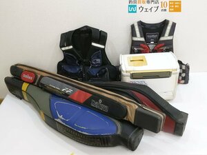 【神奈川県相模原市 店舗渡し限定 Undeliverable】ダイワ グレイトバンフ GF-3405 Lサイズ 他 ロッドケース等 計6点 ジャンク品