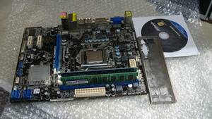 ASRock H61M-S MicroATX +Intel G620(2.6GHz/3MB) +4GBセット送料無料