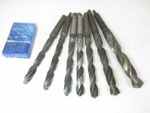 G319■鉄工用 テーパーシャンク ドリル / 14.5～22.0mm // 計7点 // テーパー軸 / まとめ売り