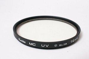 ★中古品★Kenko・ケンコー MC UV フィルター/72mm！