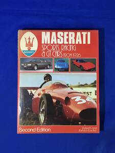 D466サ△「MASERATI SPORTS RACING & GT CARS FROM 1926」 マセラティ スポーツレーシング カー 洋書