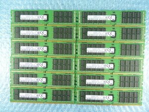 1MAJ // 16GB 12枚セット 計192GB DDR4 19200 PC4-2400T-RA1 Registered RDIMM 2Rx4 M393A2G40DB1-CRC0Q // SGI CMN1110-819U-7 取外