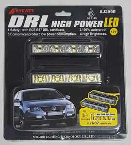 200128E☆未使用★MYCARR LIGHTING TECH★D.R.L ハイパワーLED★SJ299E♪配送方法 定形外郵便710円orヤフネコ宅急便80サイズ