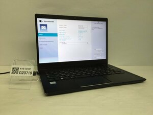 ジャンク/ TOSHIBA dynabook G83/M PG83MTCCGPBAD21 Intel Core i5-8250U メモリ8.19GB ストレージ無し 【G20719】