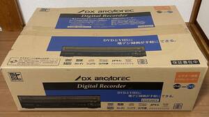 【新品/未開封】 品名:VHS/DVDレコーダー　型名:DXR160V 製造番号:J21333865C 船井電機株式会社