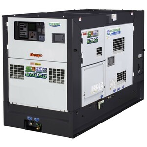 50000-669　(送料無料)　エンジン発電機　DCA-60LSKE-D2　三相、単相3線同時出力機　デンヨー