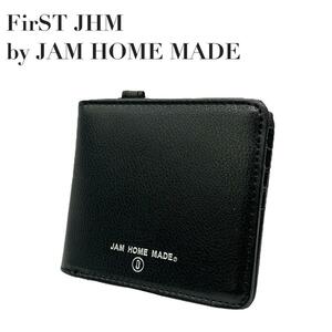 美品　ジャムホームメイド　w1 二つ折り　財布　コンパクトウォレット　レザー　黒