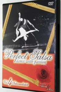 DVD Perfect Salsa Vol.4 武永実花, Alberto Romay キューバンスタイル。リズムを感じて、技に頼らず、格好良く踊りたい中上級者向け