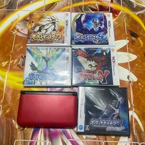 3DSLL 動作確認済み、ポケモンサンムーンポケモンXYダイヤモンドまとめ売り！！