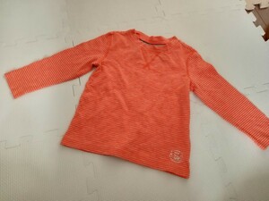 baby Gap☆オレンジ色*ボーダーTシャツ☆サイズ100