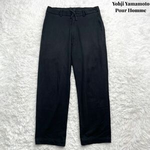 Yohji Yamamoto Pour Homme ヨウジ ヤマモト プールオム イージー サルエル パンツ ブラック 3