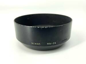 ★オールドアイテム◆Nikon ニコン◆HN-24 メタルレンズフード スクリュー式◆動作OK　//cD231554