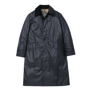 Barbour バブアー Single Breasted Coat メンズ MWX1358 サイズUK34 日本のMくらい ロングコート ソーンプルーフワックス　オイルド仕様