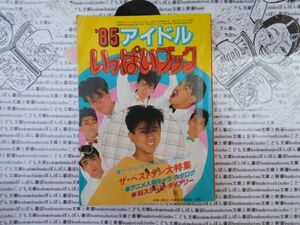 昭和アイドル　1985 1月号 中学一年コース　アイドルいっぱいブック　ザ・ベストテン大特集　アニメ人気キャラ・カタログ　チェッカーズ