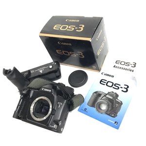 1円 CANON EOS 3 一眼レフ フィルムカメラ ボディ 本体 オートフォーカス L112227