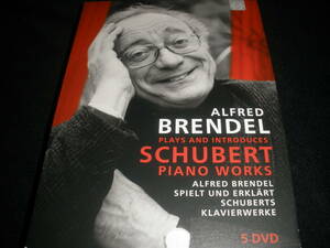 廃盤 5 DVD ブレンデル シューベルト ピアノ ソナタ 14 15 16 17 18 19 20 21 即興曲 楽興 幻想 さすらい人 Schubert Piano Sonata Brendel