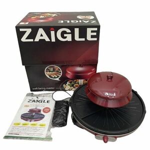 ★【ZAIGLE/ザイグルグリル】JAPAN-ZAIGLE プレート ロースターグリル 遠赤外線 サークル 焼肉 BBQ グリル キッチン 調理器具★