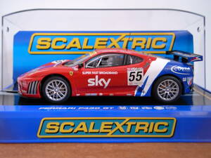 1/32 Scalextric Ferrari F430 GT2 CRS RACING #55