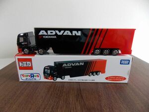 ＊502 トミカ　トイザらス　オリジナル　希少　ADVAN　レーシングトランスポーター　未使用に近い！　後部パネル開閉可能