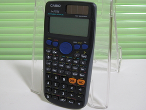 ☆★JUNK ★☆ 機能的なデザイン 土地家屋調査士試験に対応!! CASIO 関数電卓 fx-375ES ソーラー&LR44電池-中古/即決有☆彡