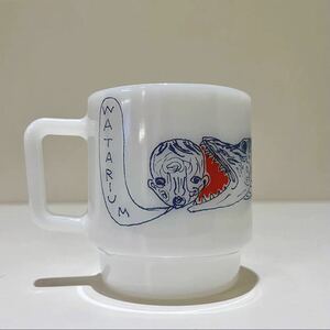 IZUMI KATO MUG CUP 加藤泉「寄生するプラモデル展」記念 ミルクグラス・マグ