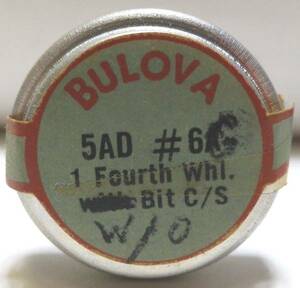 40～50年代 BULOVAパーツ＆ケース　新品