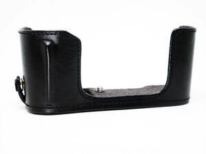 入手困難 美品 ★FUJIFILM X-M1 / X-A2 / X-A1用 純正 本革 ケースBLC-XM1 / genuine leather case 