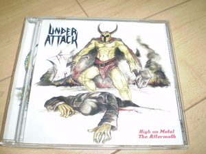 ○UNDER ATTACK/High on metal the aftermath*ブラックスラッシュブルデス/デスメタルdeath metalブラックメタルthrash