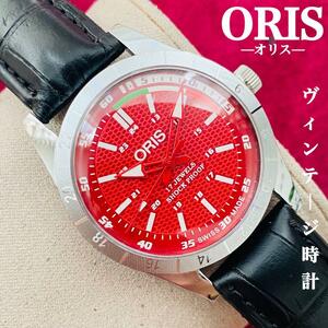 ORIS/オリス★【整備済み】超美品・稼働品/ヴィンテージ/スイス/ 17J/メンズ腕時計/アンティーク/機械式手巻き/アナログ/革ベルト804