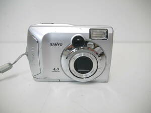 562 SANYO Xacti DSC-S4 AUTO FOCUS 37-105mm f=6.2-17.4mm サンヨー 単三電池仕様 デジカメ コンデジ デジタルカメラ