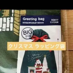 クリスマス ラッピング袋 緑 クリスマスシーズン クリスマスツリー 大きめ