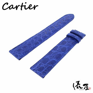 【カルティエ】純正ベルト 未使用 マストタンク メンズ ロイヤルブルー Cartier 俵屋 PR50043