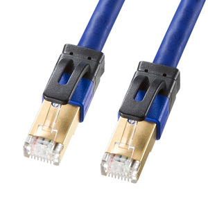 カテゴリ7A LANケーブル 20m ブルー 超高速10Gbps、超ワイドレンジ1000MHz伝送帯域を実現 サンワサプライ KB-T7A-20BL 新品 送料無料