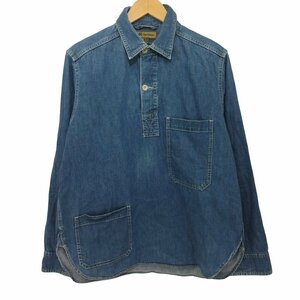 NIGEL CABOURN(ナイジェルケーボン) P.O.H. NAVAL SHIRT メンズ 48 中古 古着 1023