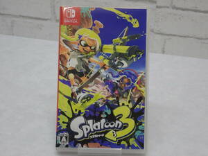 290【1円～】ニンテンドースイッチソフト Nintendo Switch スプラトゥーン3