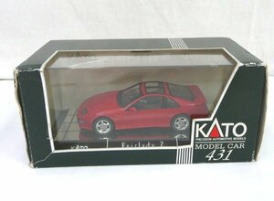 ☆☆KATO　1/43　 Fairlady Z レッド　MODEL CAR 431　72-001　ミニカー☆USED品