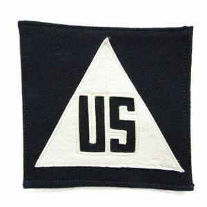 米軍 WW2 US Non Combatant Patch Felt パッチフェルト ワッペン 小物 民間 デットストック 古着 ビンテージ ミリタリー 4M1809