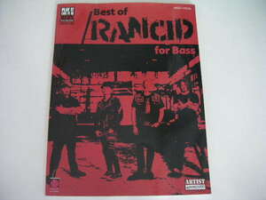 ◆Best of RANCID for Bass◆ベスト・オブ・ランシド/ベースタブ譜