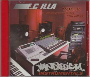 中古CD■HIPHOP■E.C. ILLA／Vandillism Instrumentals Vol.2／1997年■シカゴ, アングラ, インスト, RUBBEROOM