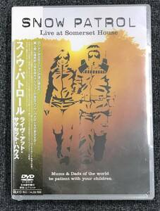 新品未開封DVD☆スノウ・パトロール ライヴ・アット・サマセット・ハウス..(2005/07/21)/＜UIBP1026＞：