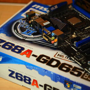 【MSI】Z68A-GD65 + Intel corei5 2500k + DDR3-1600 8GB セット