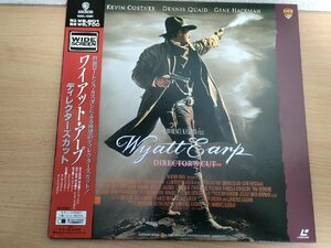 ワイアット・アープ レーザーディスク/LD 帯付き ローレンス・カスダン監督作品/ケビン・コスナー/デニスクエイド/ジーンハックマン/L32500