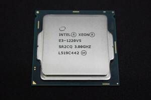 【動作確認済】Intel CPU E3-1220V5 3.5GHz 8Mキャッシュ 4コア/4スレッド Skylake LGA1151