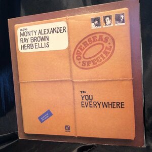 Monty Alexander, Ray Brown, Herb Ellis / Overseas Special LP Concord Jazz