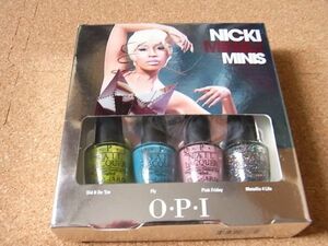 送料無料●在庫僅か●限定廃盤●OPI●ニッキーミナージュ コレクション　 ミニ４本セット　　 N14 N15 N17　