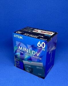 ★★★新品未使用★TDK Mini　DVテープ DVM60TMEBUSX5　60分 ×５本パック★★★