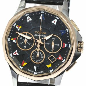 コルム CORUM 01.0109 アドミラルズカップ レジェンド42 K18PGベゼル 自動巻き メンズ _770429