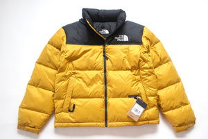 (XL)The North Face1996 RETRO NUPTSE JACKETノースフェイスヌプシダウンジャケットアメリカ版黄色